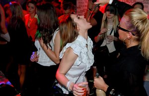 18 year old girl loses her virginity wearing knee socks in the bathroom